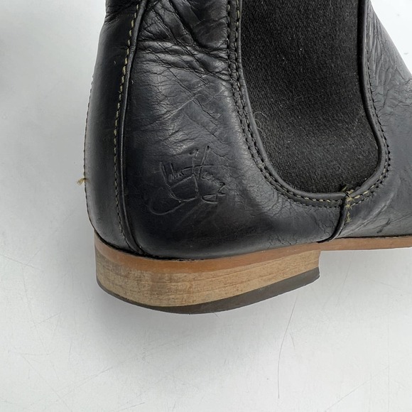 John Fluevog Black Ankle Boots - Picture 9 of 11